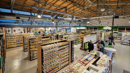 So sieht der Naturkind-Supermarkt in Hamburg-Altona aus. 