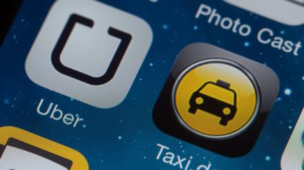 Umstritten. Der US-Fahrdienst Uber hat vor allem die Taxiunternehmen gegen sich aufgebracht.