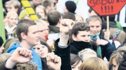 Erfolg. Zuletzt wurde 2009 bundesweit gegen Gebühren protestiert. Bald gibt es sie nur noch in Bayern und Niedersachsen.