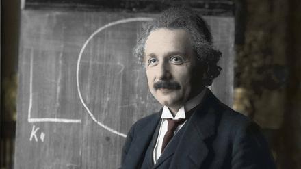 Portrait von Albert Einstein nach einem Foto von Ferdinand Schmutzer (Archivbild).