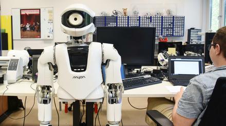 Ein an der Beuth-Hochschule entwickelter Roboter.